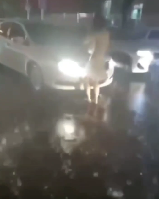 裸体小姐姐拦车