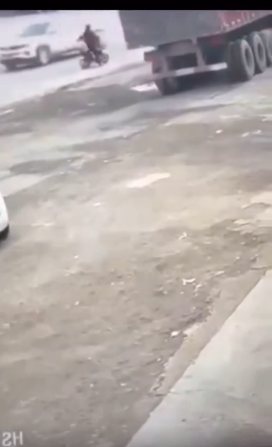 珍爱生命，远离大货车啊