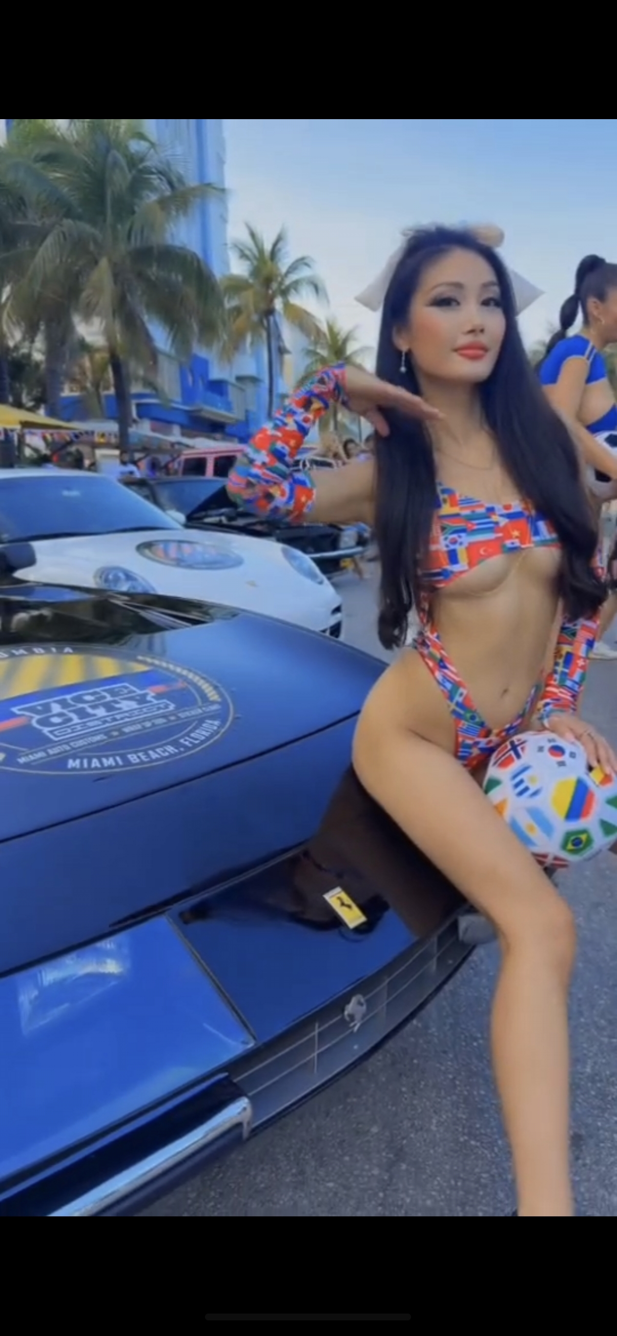 香车美女